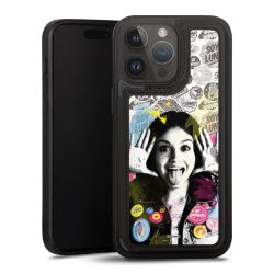 Snap Wallet Case schwarz