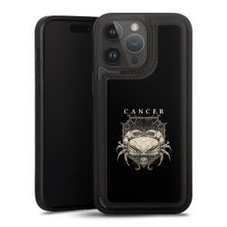 Snap Wallet Case schwarz