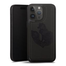 Snap Wallet Case schwarz