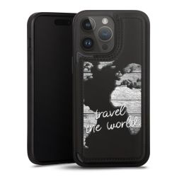 Snap Wallet Case schwarz