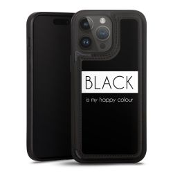 Snap Wallet Case schwarz