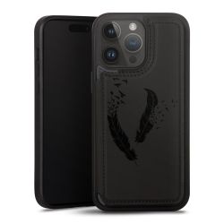 Snap Wallet Case schwarz