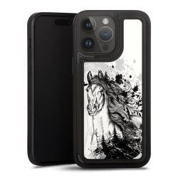 Snap Wallet Case schwarz