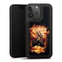 Snap Wallet Case schwarz