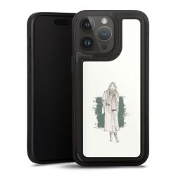 Snap Wallet Case schwarz