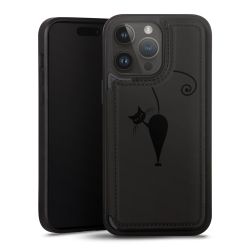 Snap Wallet Case schwarz