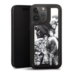 Snap Wallet Case schwarz