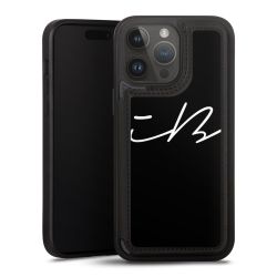 Snap Wallet Case schwarz