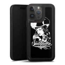 Snap Wallet Case schwarz