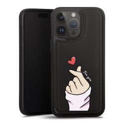 Snap Wallet Case schwarz