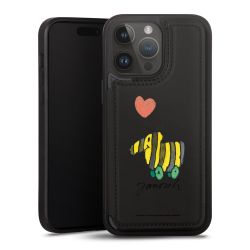 Snap Wallet Case schwarz