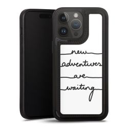 Snap Wallet Case schwarz