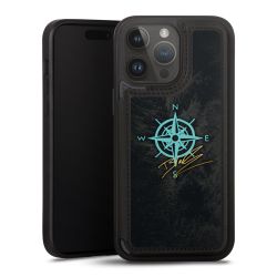 Snap Wallet Case schwarz