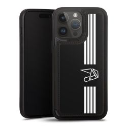 Snap Wallet Case schwarz