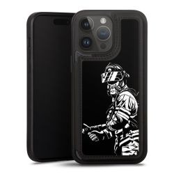 Snap Wallet Case schwarz