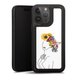 Snap Wallet Case schwarz