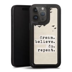 Snap Wallet Case schwarz