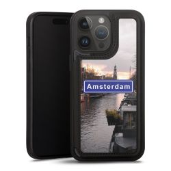 Snap Wallet Case schwarz