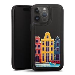 Snap Wallet Case schwarz