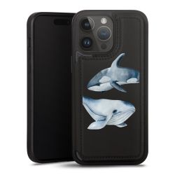 Snap Wallet Case schwarz