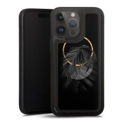 Snap Wallet Case schwarz