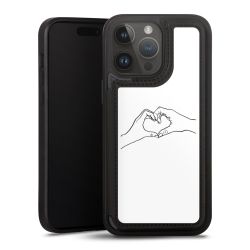 Snap Wallet Case schwarz