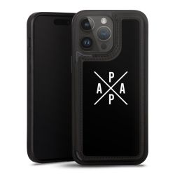 Snap Wallet Case schwarz