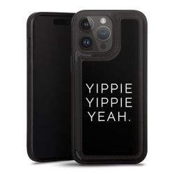 Snap Wallet Case schwarz