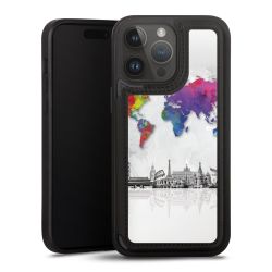 Snap Wallet Case schwarz