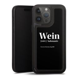 Snap Wallet Case schwarz