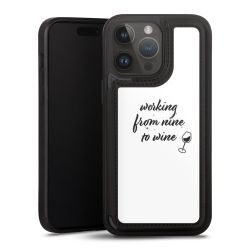 Snap Wallet Case schwarz