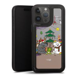 Snap Wallet Case schwarz