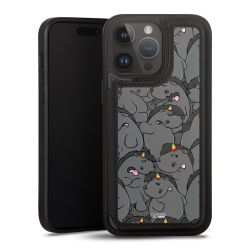 Snap Wallet Case schwarz