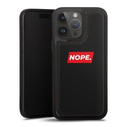 Snap Wallet Case schwarz