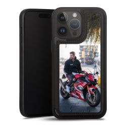 Snap Wallet Case schwarz