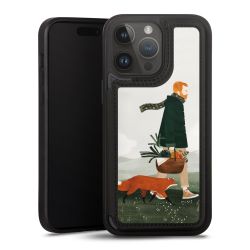 Snap Wallet Case schwarz