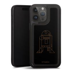 Snap Wallet Case schwarz