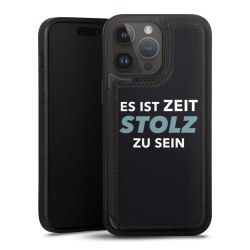 Snap Wallet Case schwarz