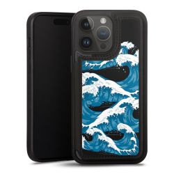 Snap Wallet Case schwarz