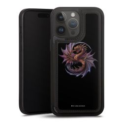 Snap Wallet Case schwarz