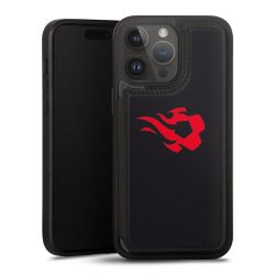 Snap Wallet Case schwarz