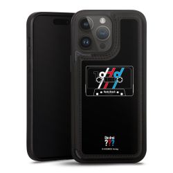 Snap Wallet Case schwarz