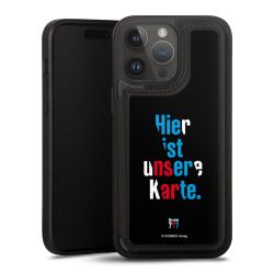 Snap Wallet Case schwarz