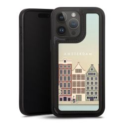 Snap Wallet Case schwarz