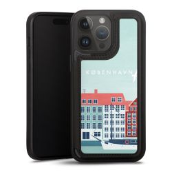 Snap Wallet Case schwarz