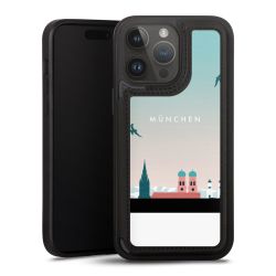 Snap Wallet Case schwarz