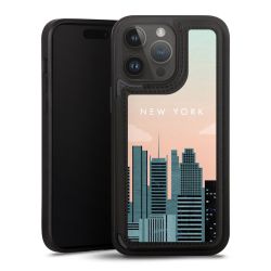 Snap Wallet Case schwarz