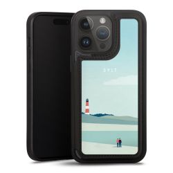 Snap Wallet Case schwarz