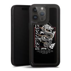 Snap Wallet Case schwarz