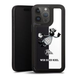 Snap Wallet Case schwarz
